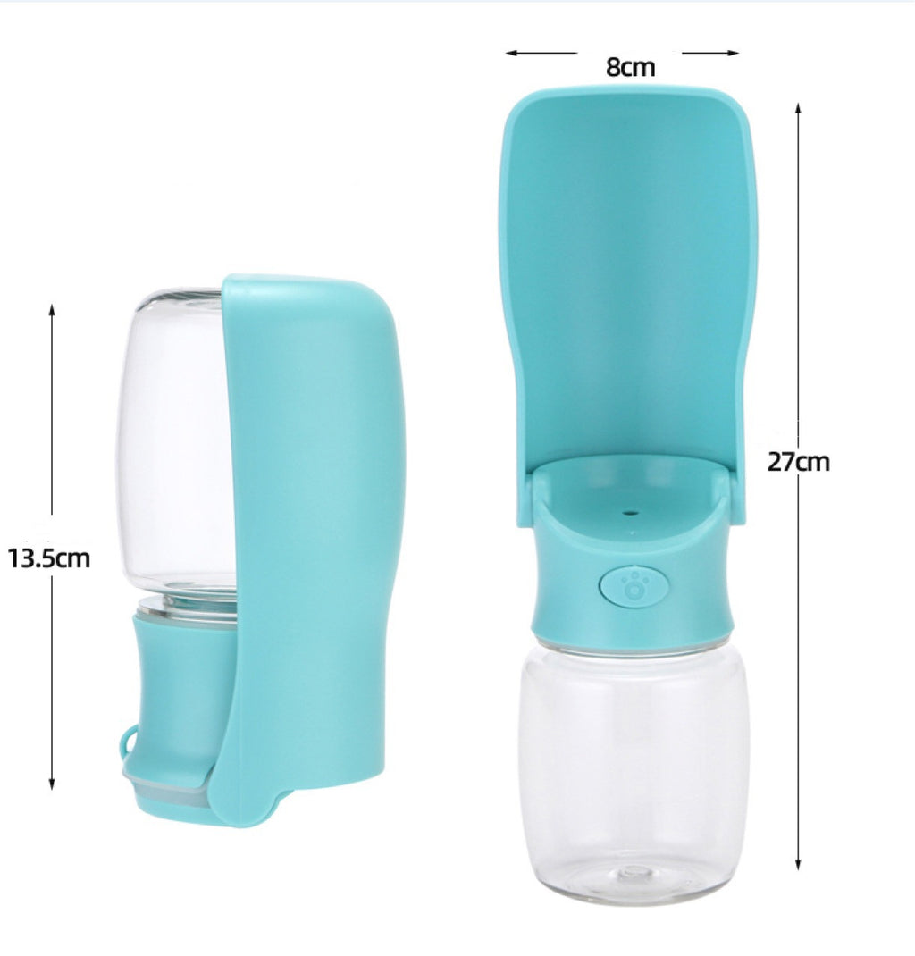 Foldable Dog Water Bottle - Portable Pet Dispenser