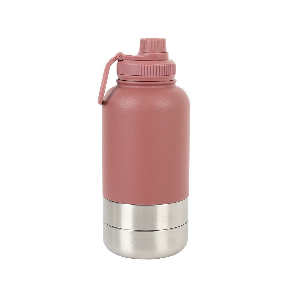 Outdoor Thermal Pet Outing Water Cup Bottle