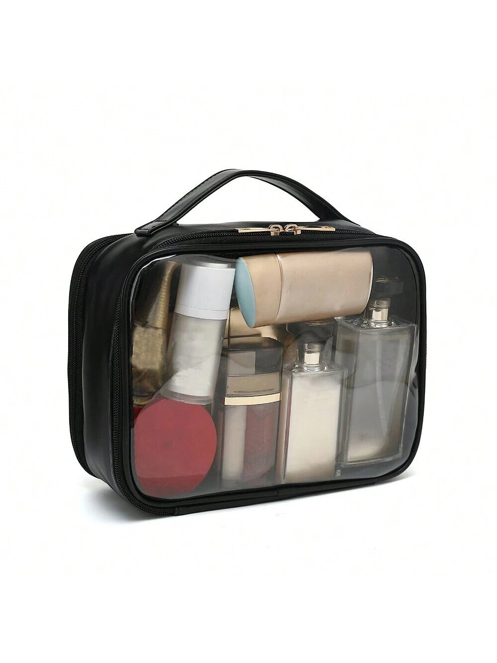 Clear Makeup Bag for Women - Stylish Cosmetic Organizer