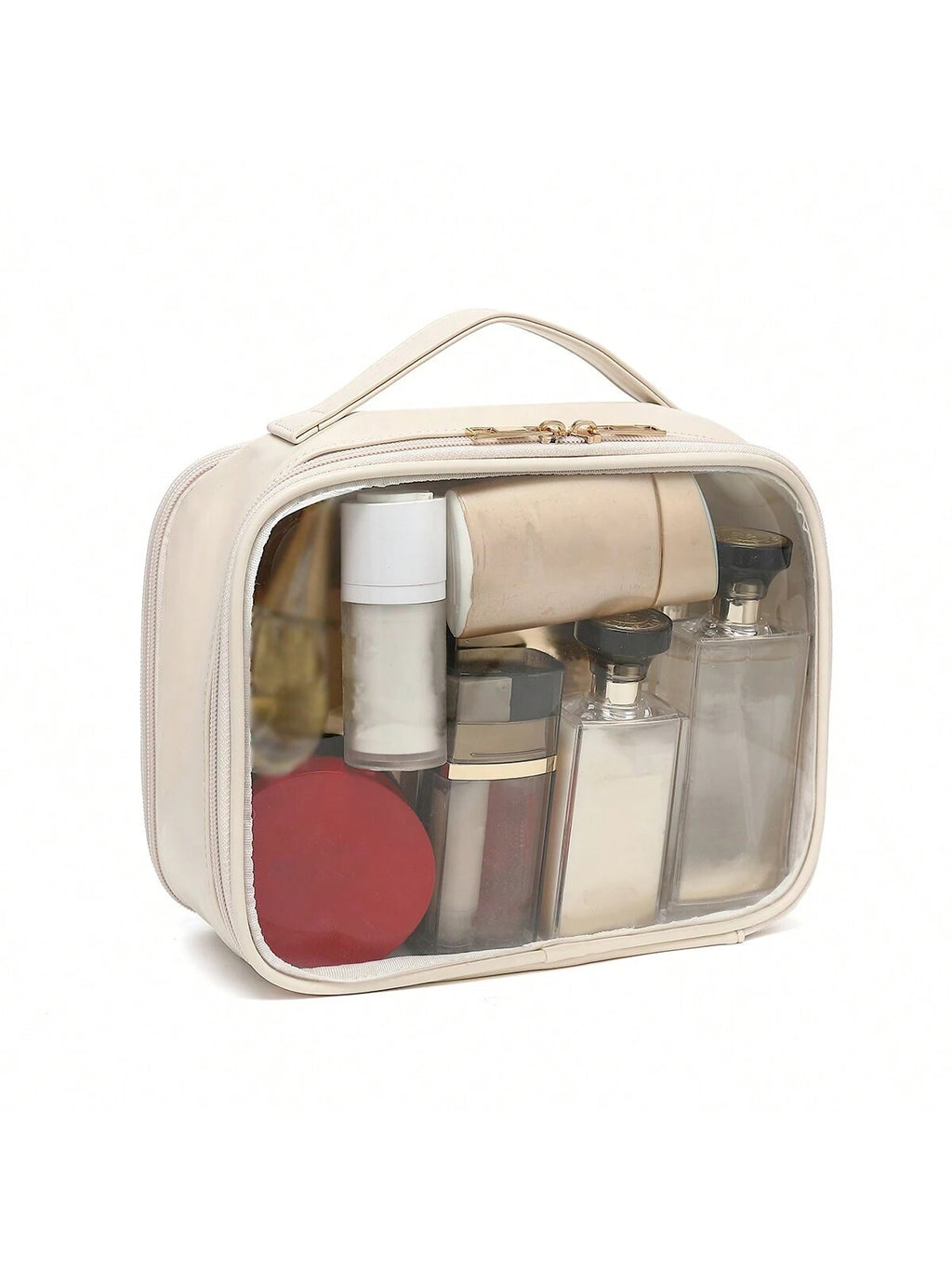 Clear Makeup Bag for Women - Stylish Cosmetic Organizer