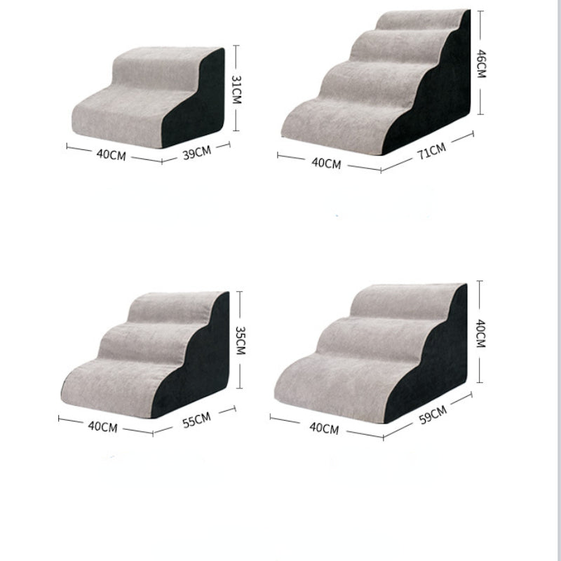 Home Pet Dog Wave Ramp Stairs - Stylish & Functional