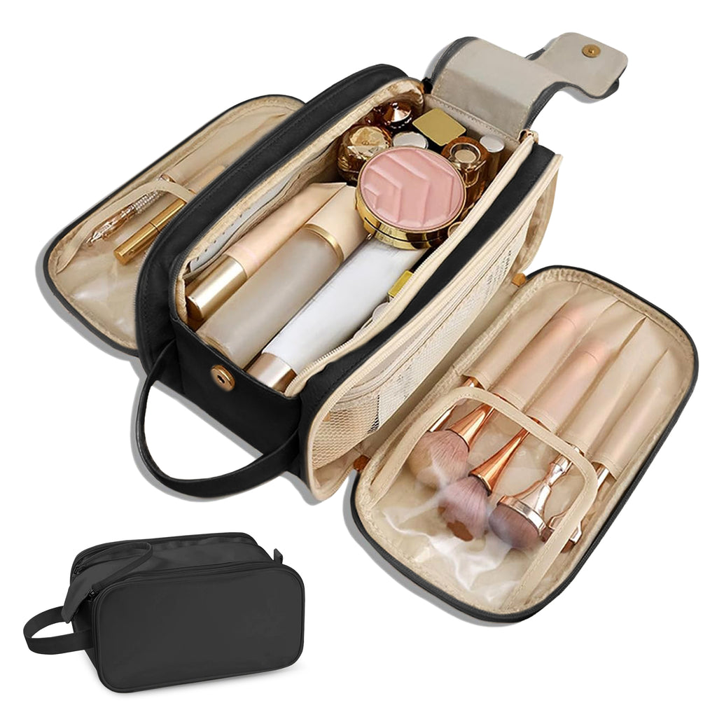Travel Toiletry Bag for Women & Men - Large Organizer Makeup Bag