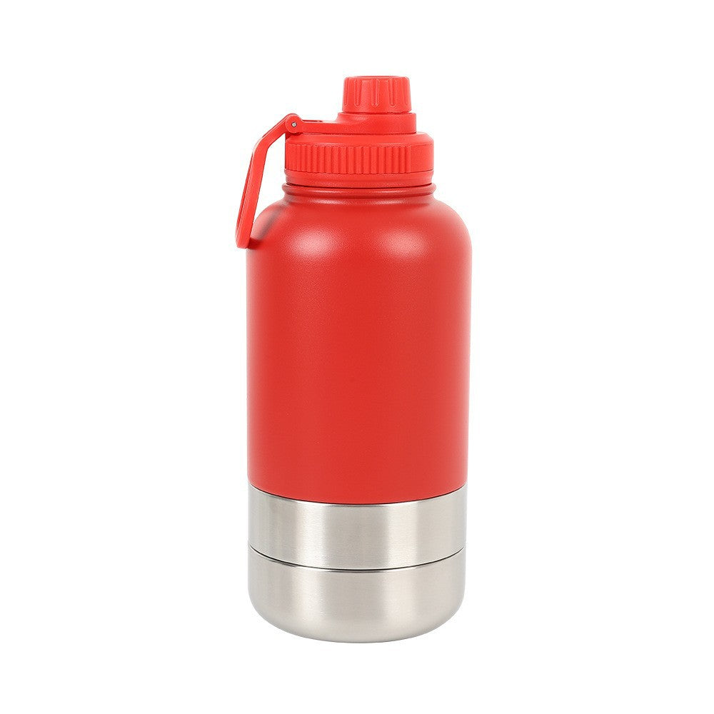 Outdoor Thermal Pet Outing Water Cup Bottle