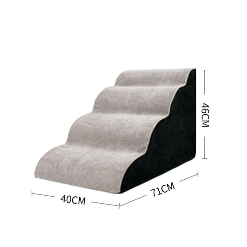 Home Pet Dog Wave Ramp Stairs - Stylish & Functional