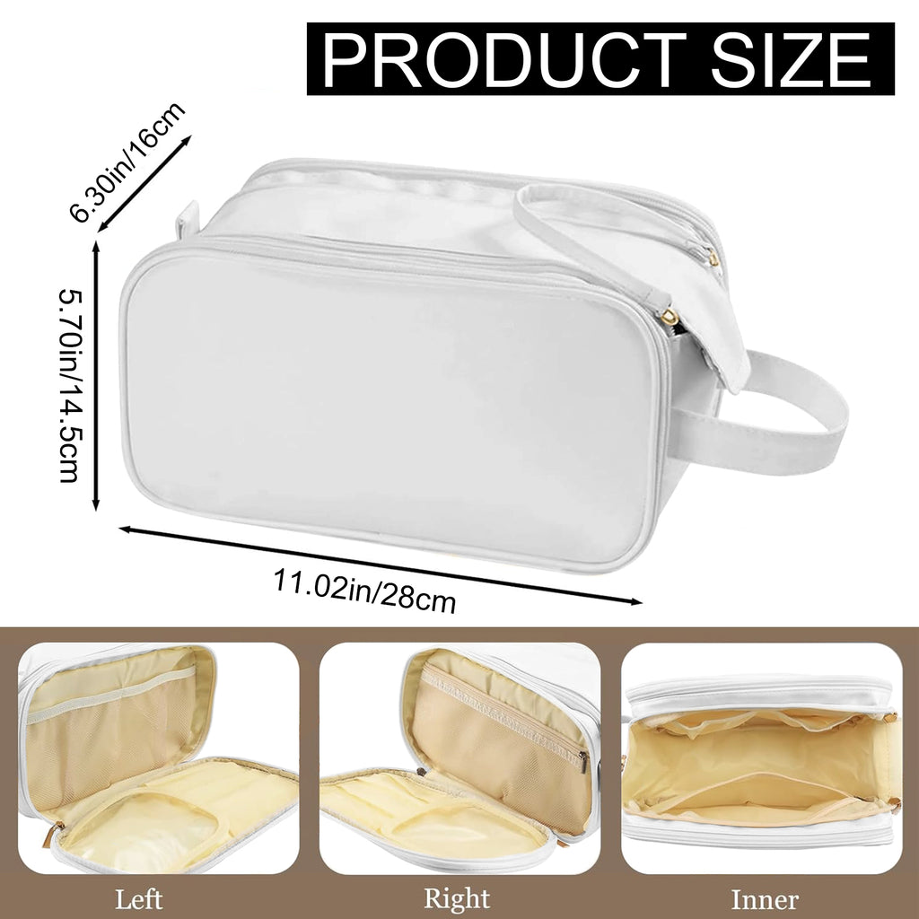 Travel Toiletry Bag for Women & Men - Large Organizer Makeup Bag