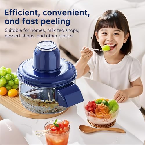 Ormos Electric Grape Peeling Machine - Blue