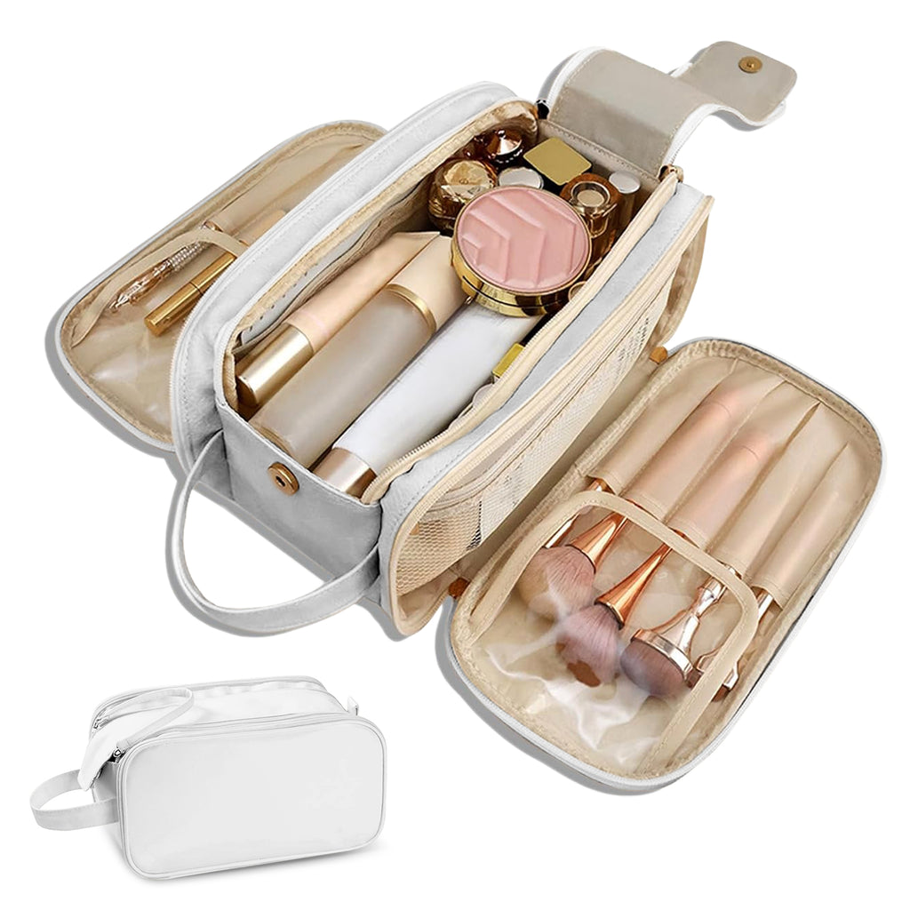 Travel Toiletry Bag for Women & Men - Large Organizer Makeup Bag